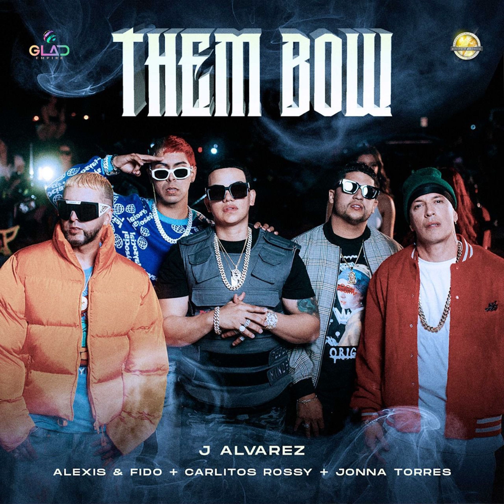 Album cover art for "Them Bow" by J Álvarez & Jonna Torres