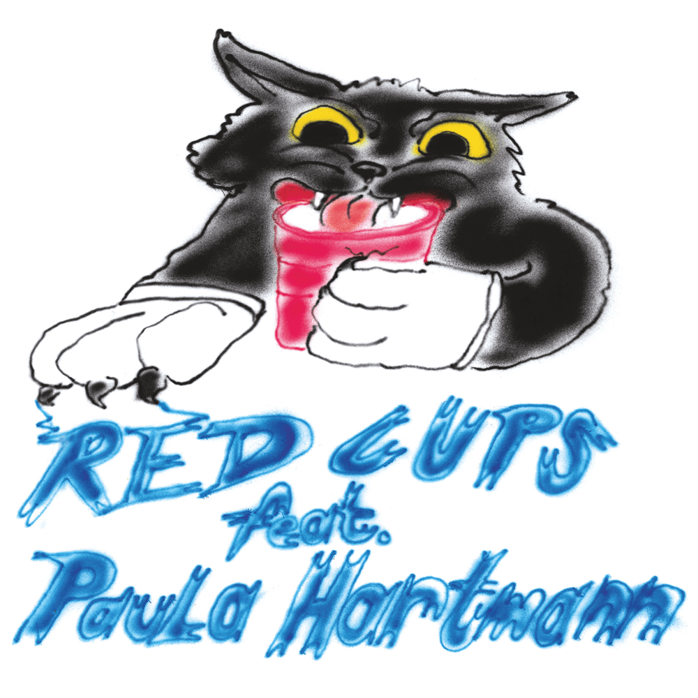 Album cover art for "RED CUPS" by Ufo361