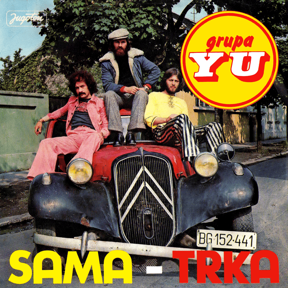 Album cover art for "Trka" by YU Grupa