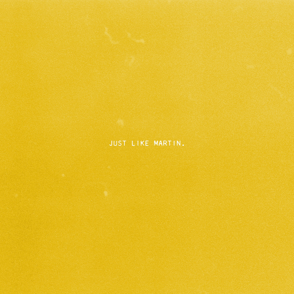 Album cover art for "Just Like Martin" by .idk.