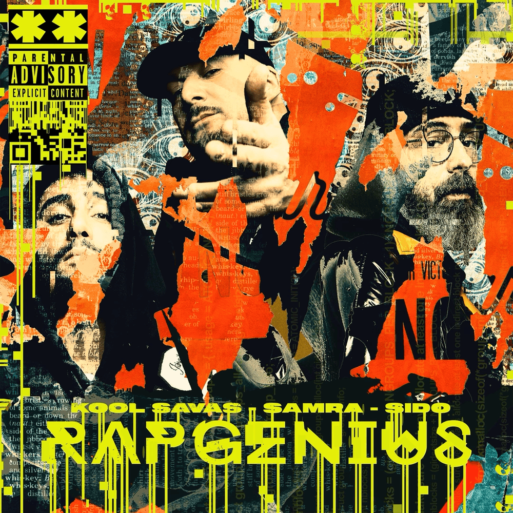 Album cover art for "Rap Genius" by Kool Savas