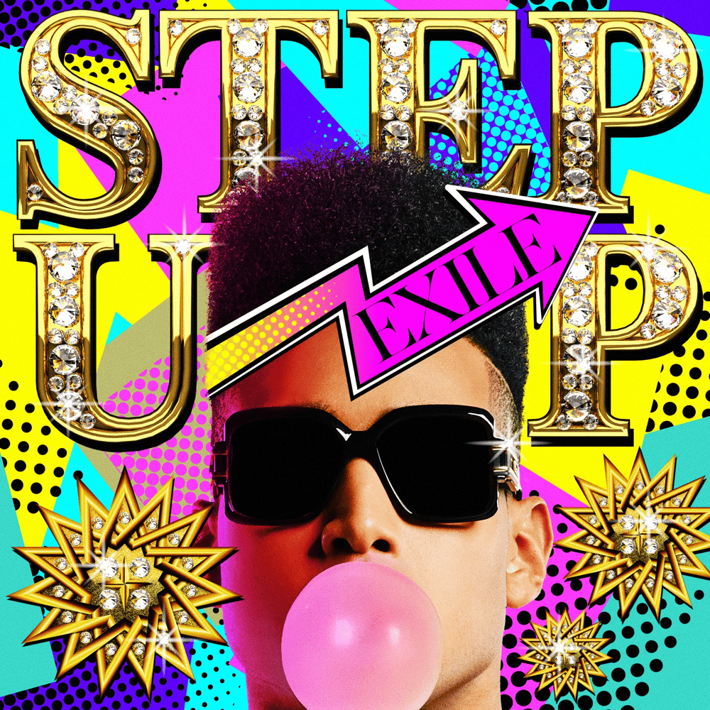 Album cover art for "STEP UP" by EXILE (JPN)