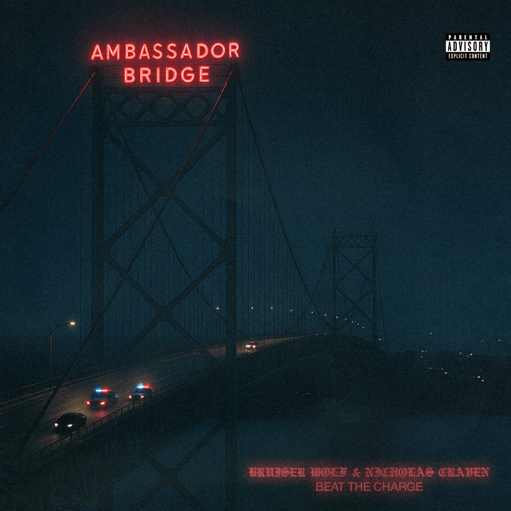 Album cover art for "Beat The Charge" by Bruiser Wolf