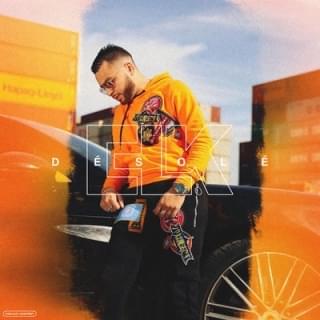 Album cover art for "Désolé" by GLK