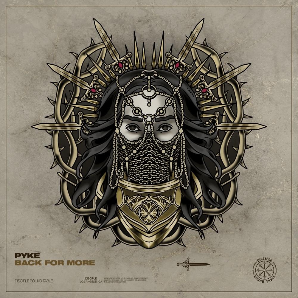 Album cover art for "BACK FOR MORE" by PYKE (EDM)