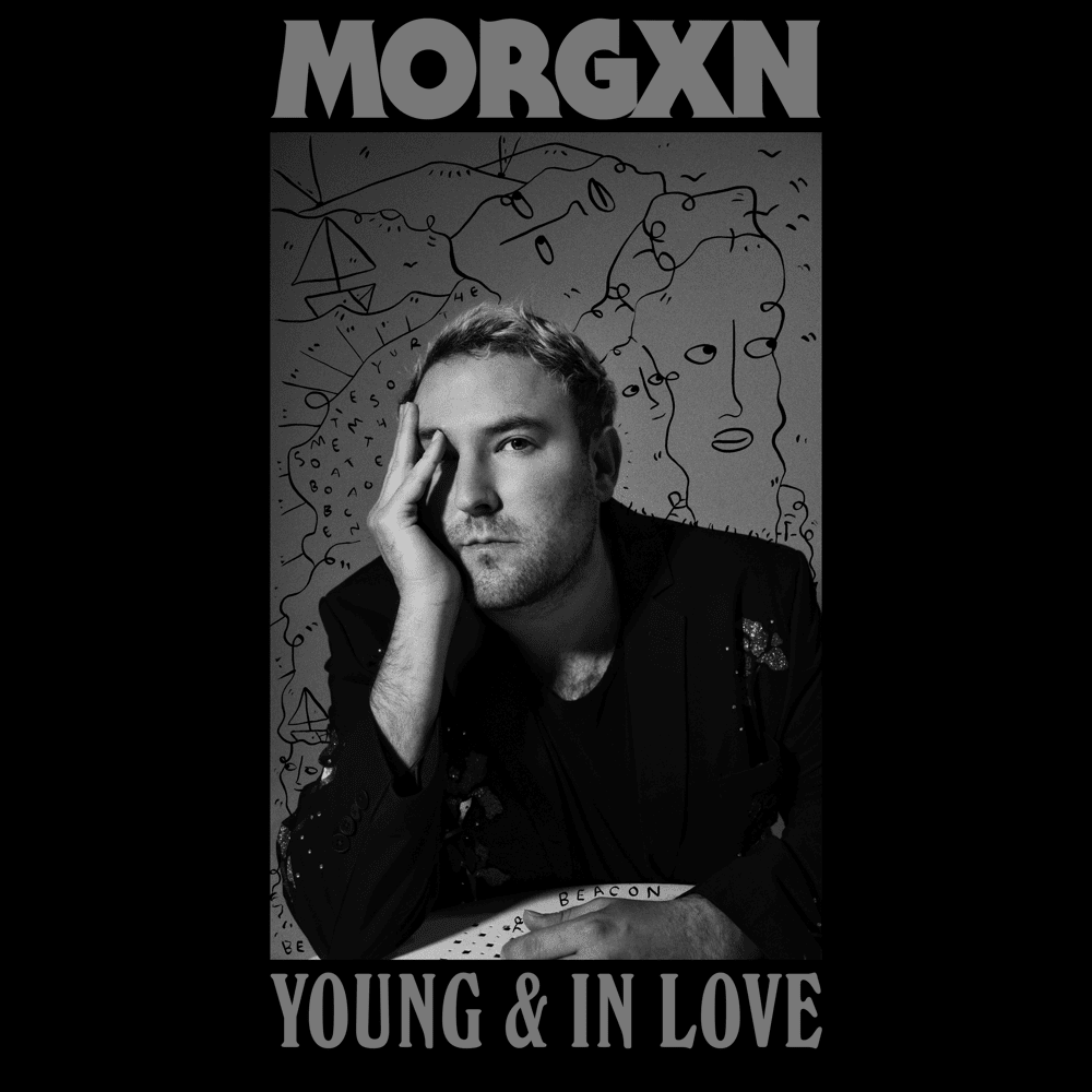 Album cover art for "Young & In Love" by morgxn