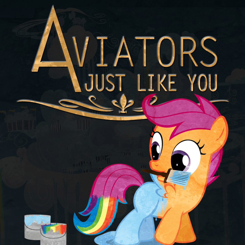 Album cover art for "Just Like You" by Aviators