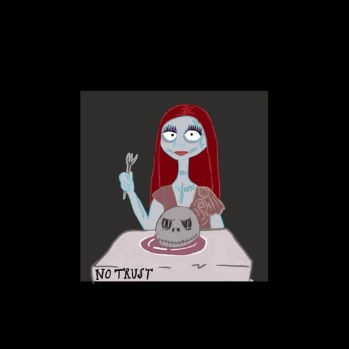 Album cover art for "Trust Nobody" by 070 Shake