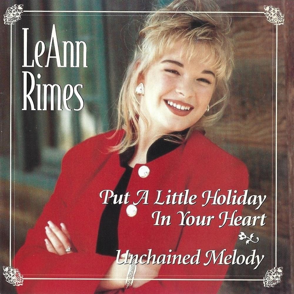 Album cover art for "Put a Little Holiday in Your Heart" by LeAnn Rimes