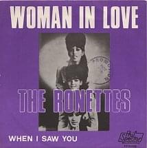 Album cover art for "Woman in Love (With You)" by The Ronettes
