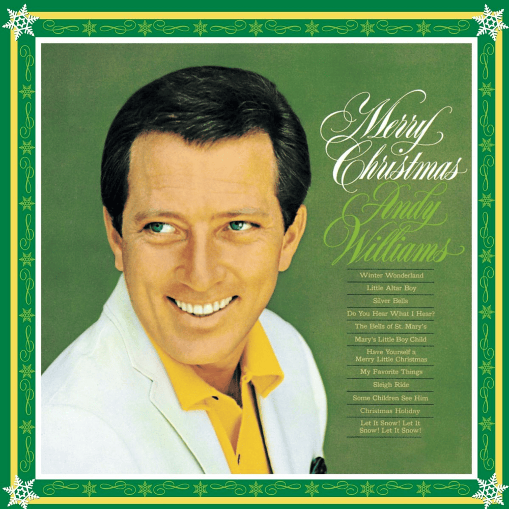 Album cover art for "Silver Bells" by Andy Williams