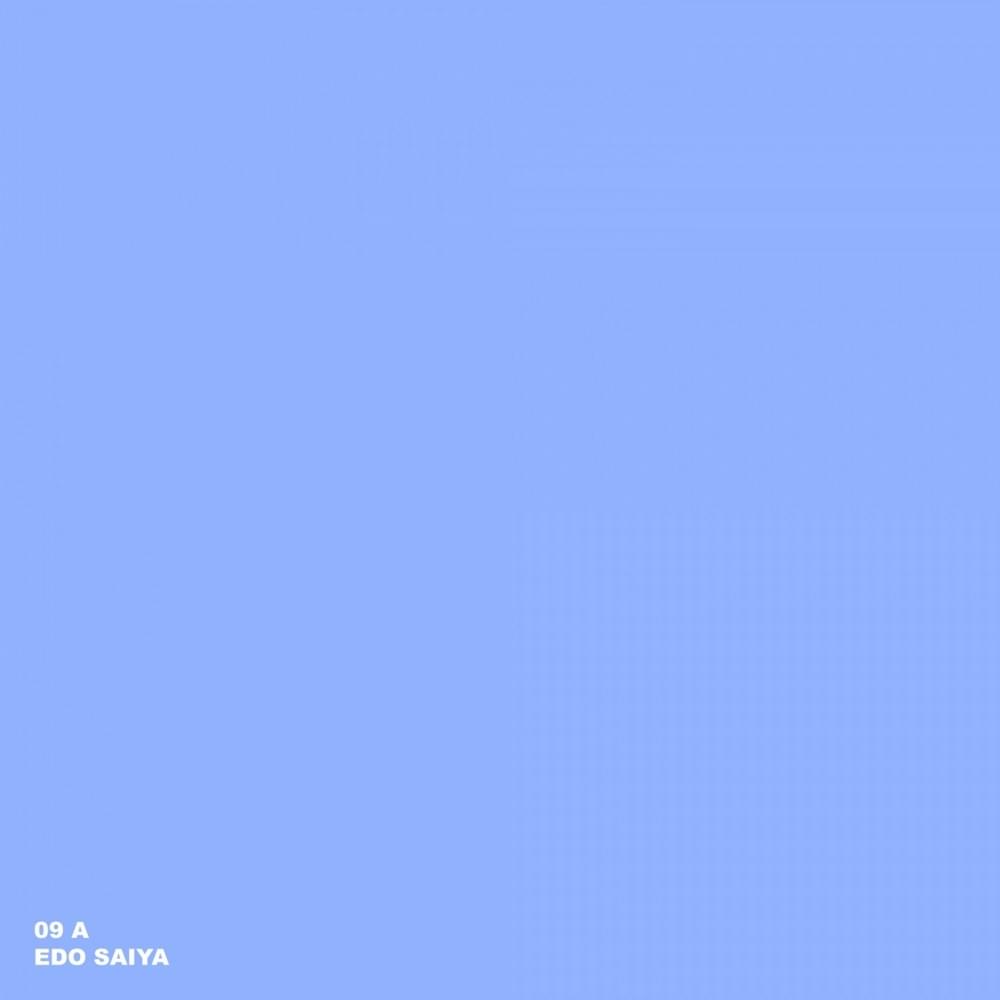 Album cover art for "A" by Edo Saiya