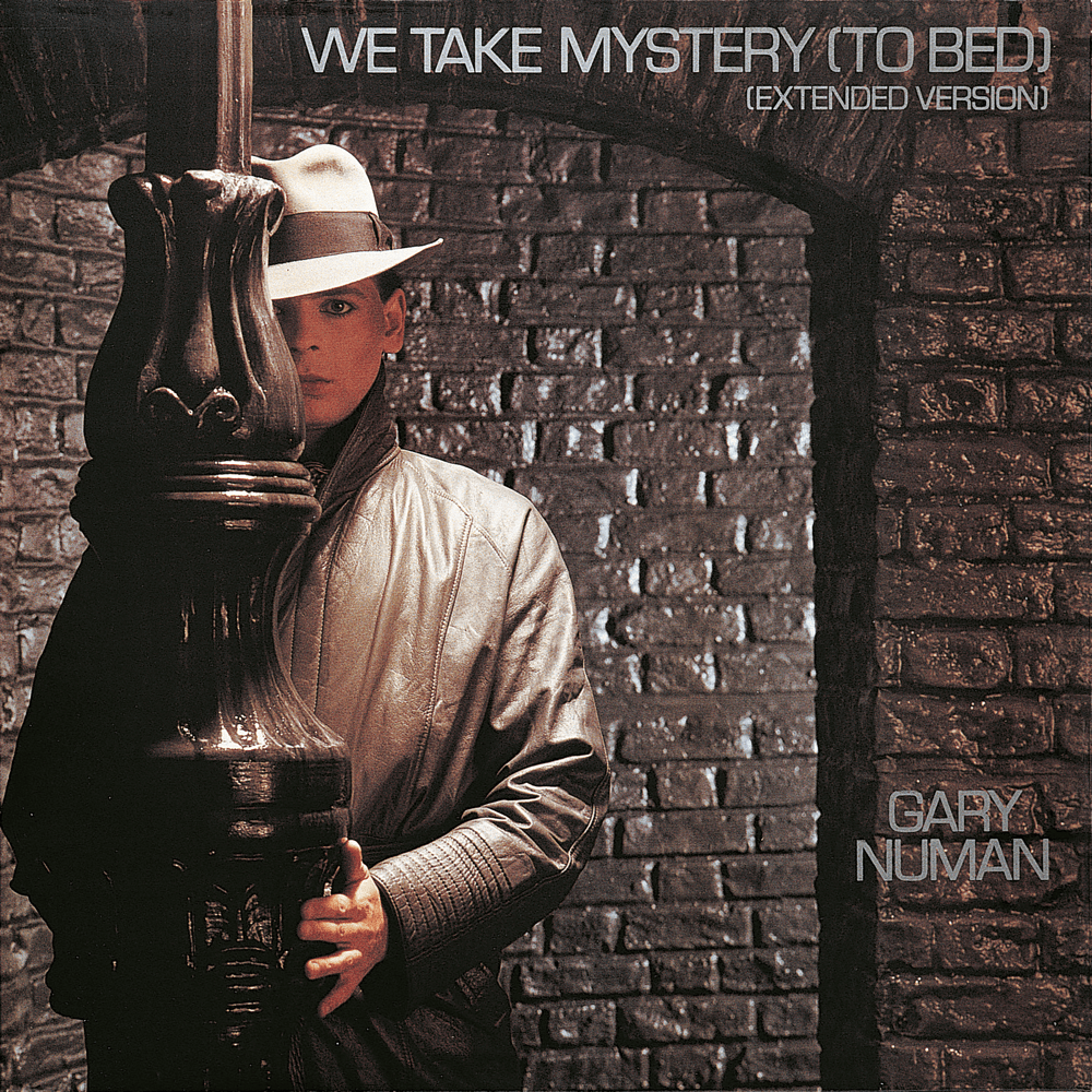 Album cover art for "We Take Mystery (To Bed)" by Gary Numan