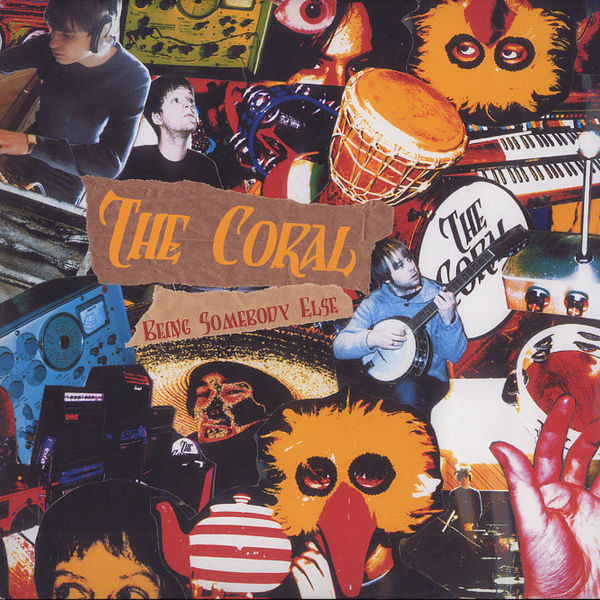 Album cover art for "Being somebody else" by The Coral