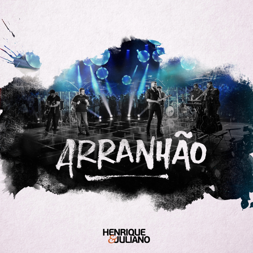 Album cover art for "Arranhão (Ao Vivo)" by Henrique & Juliano