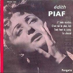 Album cover art for "C’est Toi Le Plus Fort" by Édith Piaf