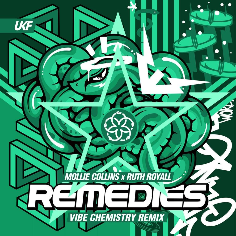 Album cover art for "Remedies (Vibe Chemistry Remix)" by Mollie Collins