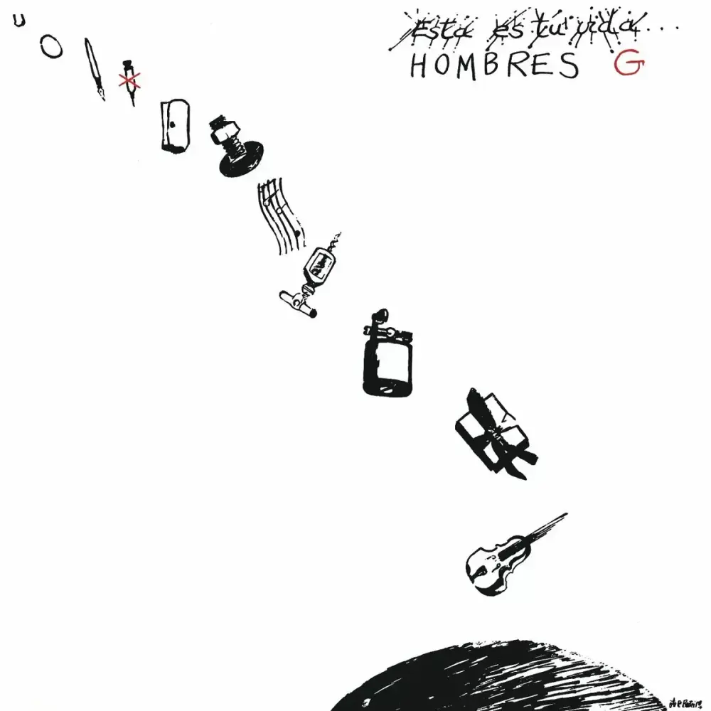 Album cover art for "Esta Es Tu Vida" by Hombres G