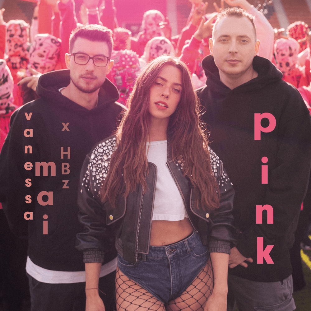 Album cover art for "Pink" by Vanessa Mai