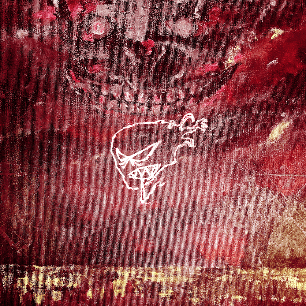 Album cover art for "Esculpe Mi Nombre" by Ghouljaboy