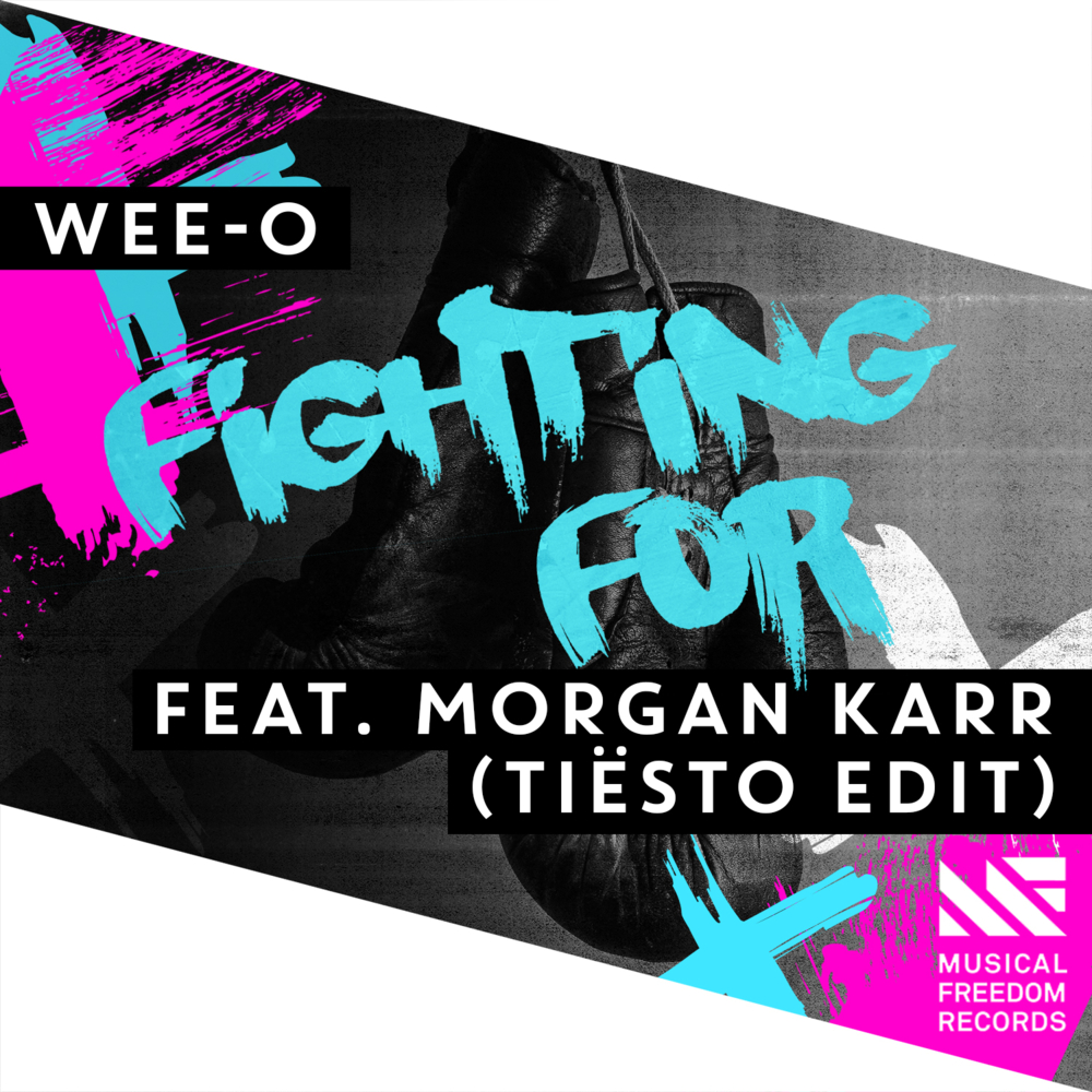 Album cover art for "Fighting For (Tiësto Edit)" by Tiësto & MORGXN