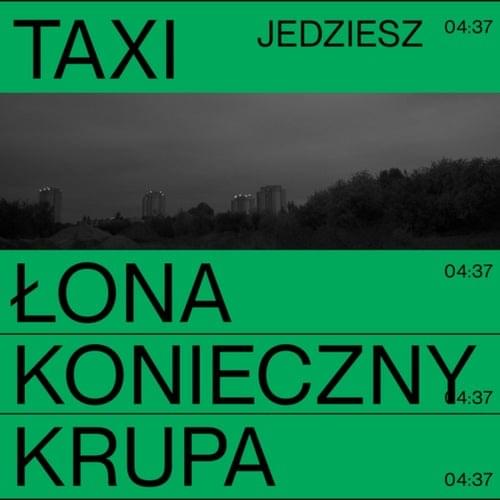 Album cover art for "JEDZIESZ" by Łona