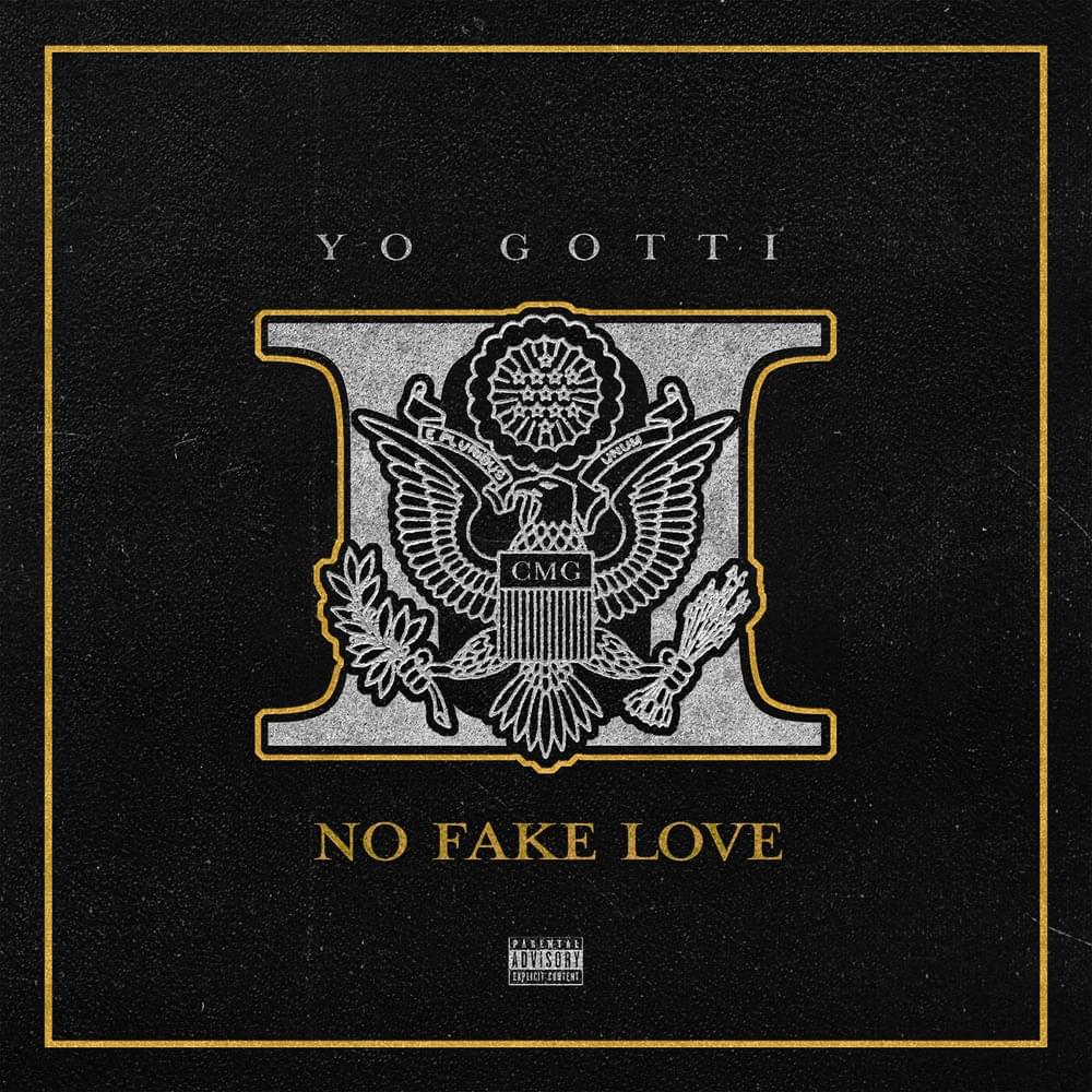 Album cover art for "No Fake Love" by Yo Gotti