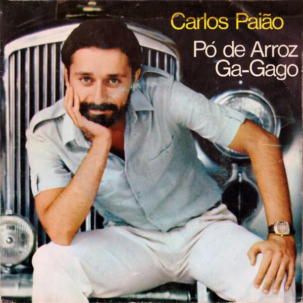Album cover art for "Pó de Arroz" by Carlos Paião
