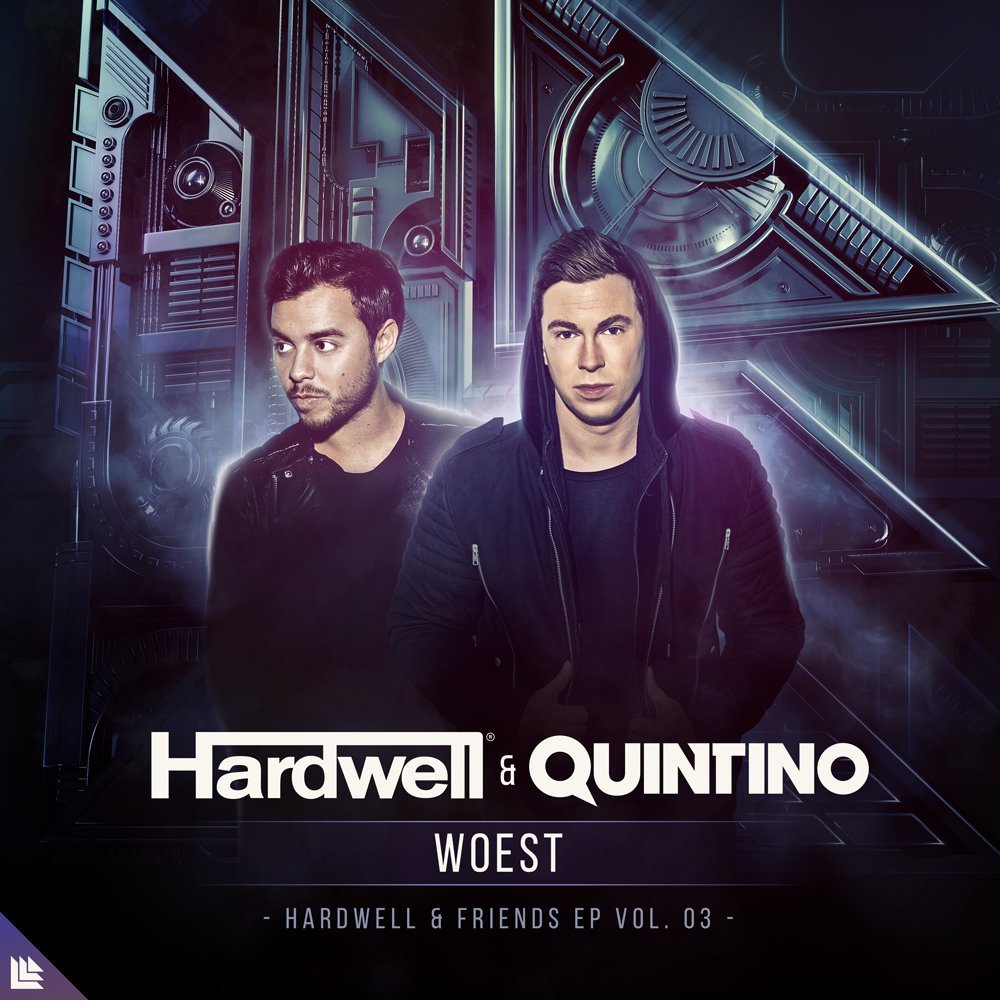 Album cover art for "Woest" by Hardwell