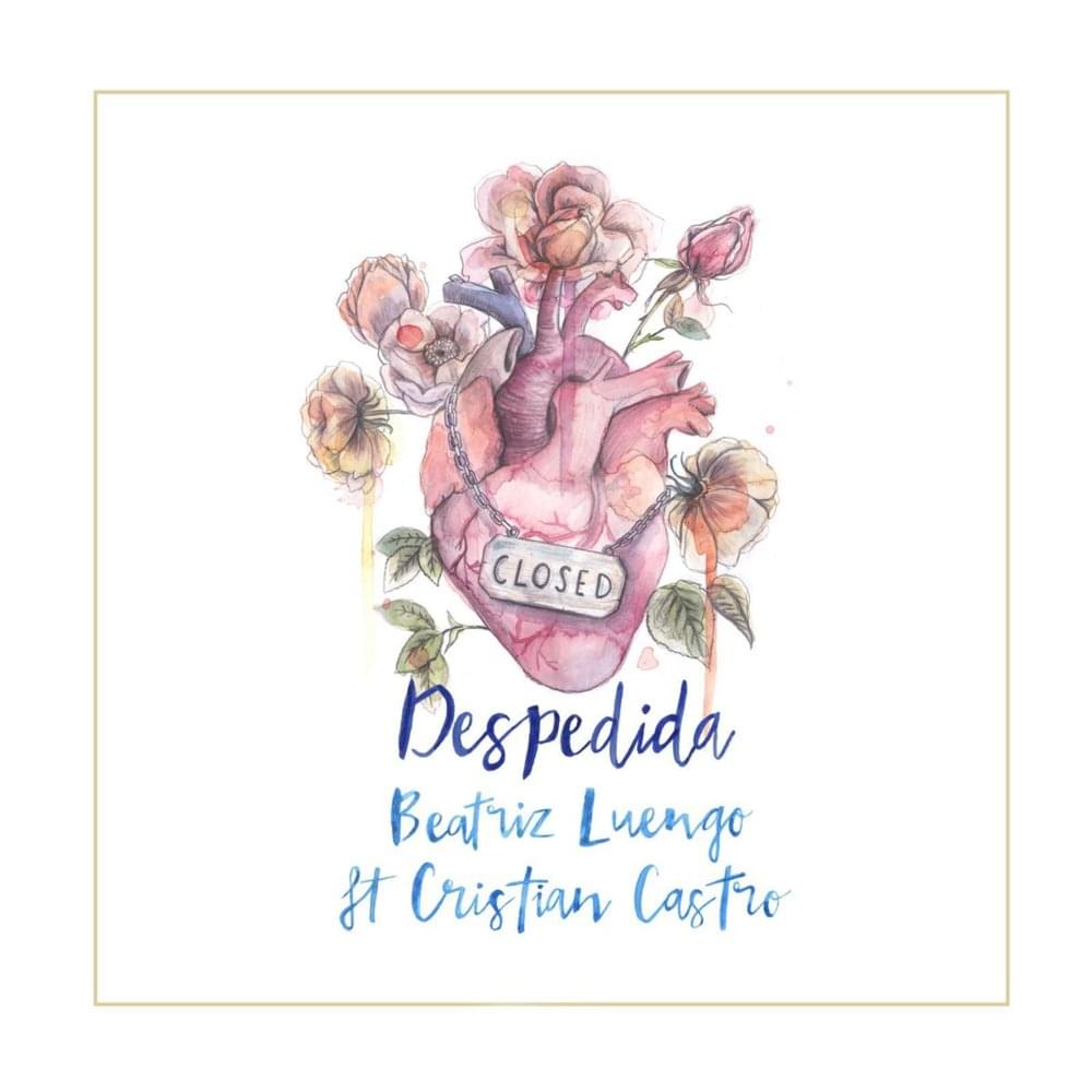Album cover art for "Despedida" by Beatriz Luengo & Cristian Castro