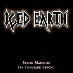 Album cover art for "Ten Thousand Strong" by Iced Earth