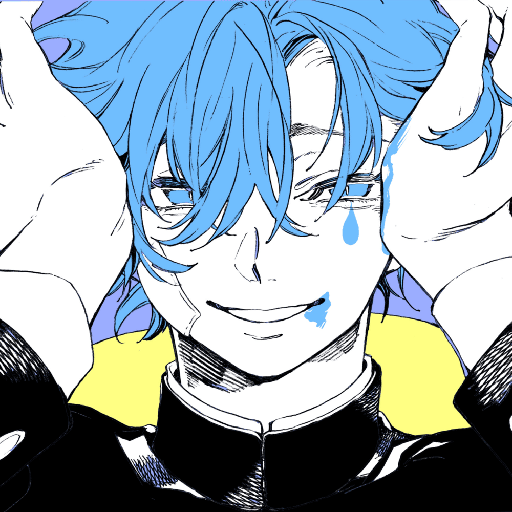 Album cover art for "ヴィラン (Villain)" by てにをは (teniwoha) & flower (フラワ) (Vocaloid)