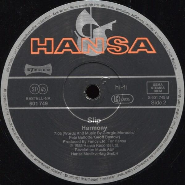 Harmony by Slip (Project)
