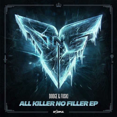 Album cover art for "Flat Line" by Dodge & Fuski & Virus Syndicate
