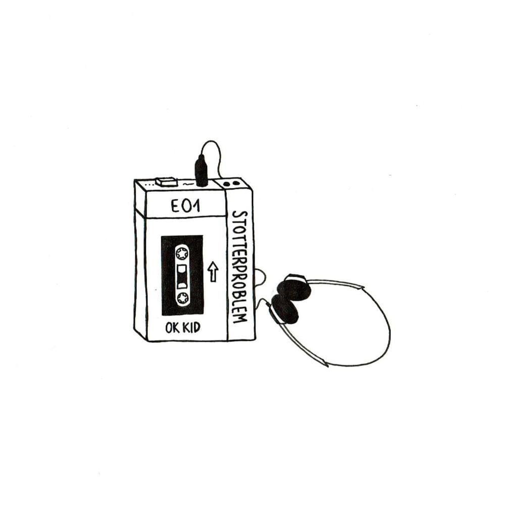 Album cover art for "E01 Stotterproblem" by OK KID