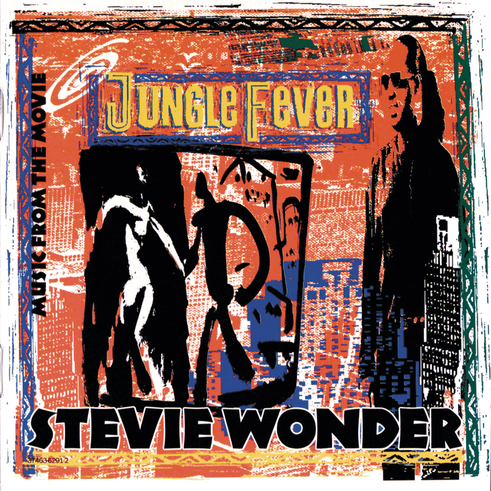 Album cover art for "Jungle Fever" by Stevie Wonder