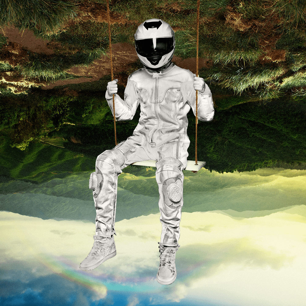 Album cover art for "Upside Down" by Whethan & GROUPLOVE
