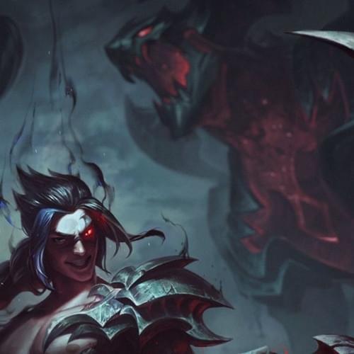 Album cover art for "Kayn, The Shadow Reaper" by League of Legends