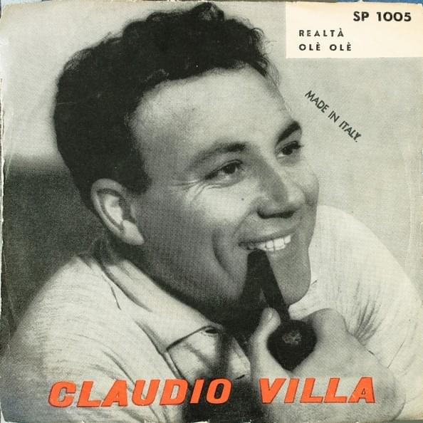 Album cover art for "Olè olè (Guardate che torero)" by Claudio Villa