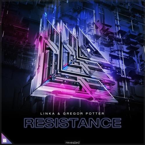 Album cover art for "Resistance" by Linka