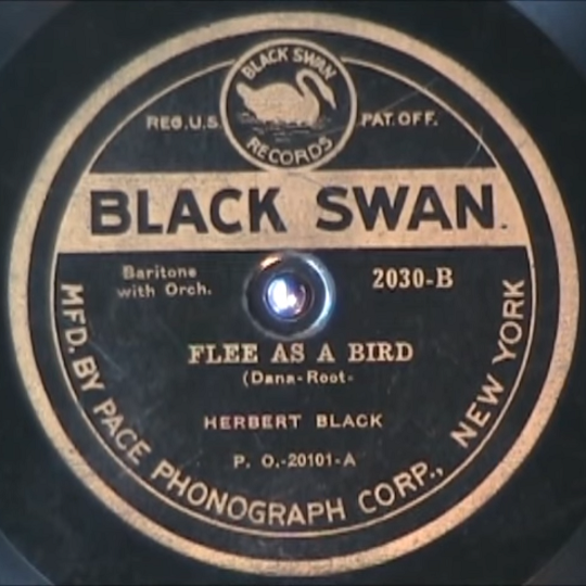Album cover art for "Flee As A Bird" by Herbert Black (Pseudonym)