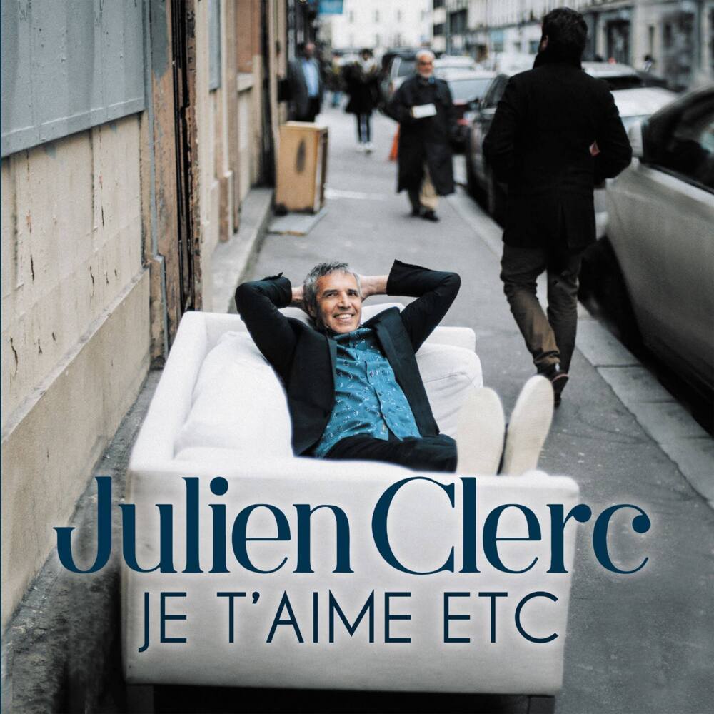 Album cover art for "Je t’aime etc" by Julien Clerc