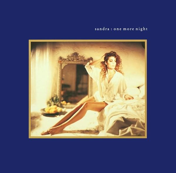 Album cover art for "One More Night" by Sandra