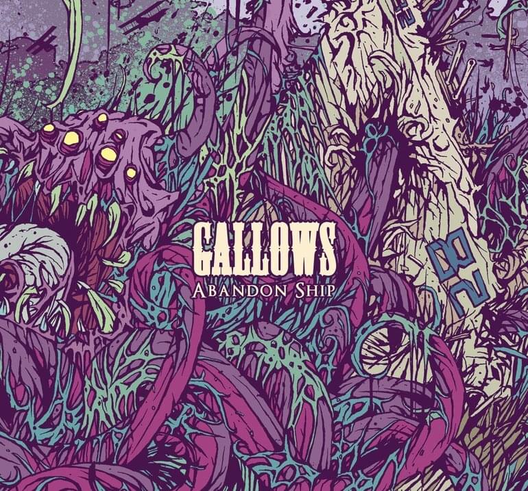 Album cover art for "Abandon Ship" by Gallows