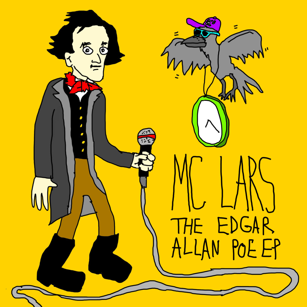 Album cover art for "Flow Like Poe" by MC Lars