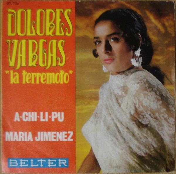Album cover art for "Achilipú" by Dolores vargas