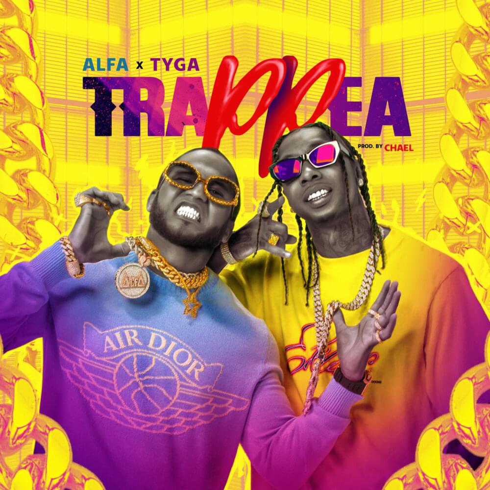 Album cover art for "Trap Pea" by El Alfa
