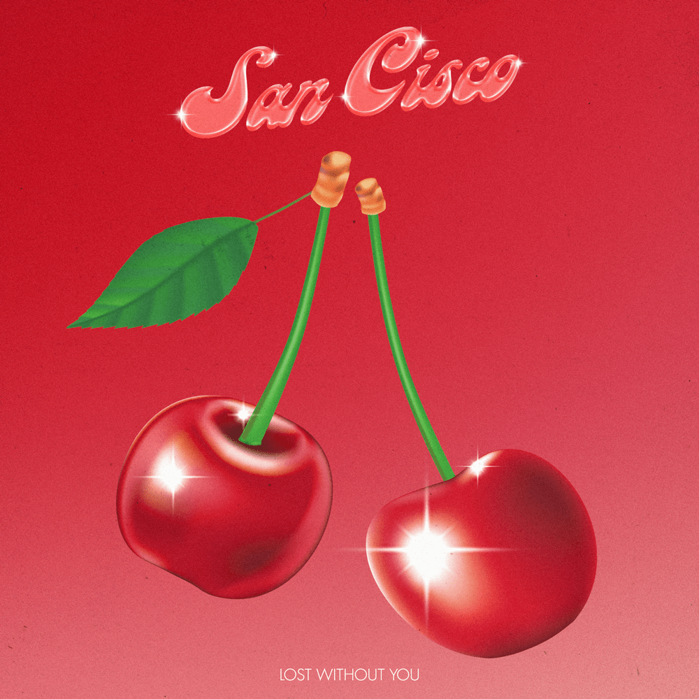 Album cover art for "Lost Without You" by San Cisco