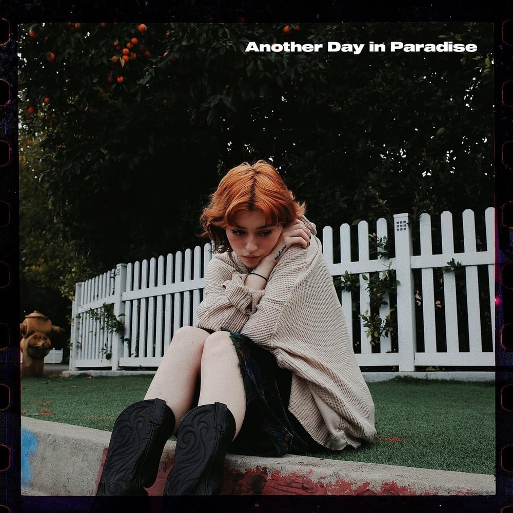 Album cover art for "Another Day in Paradise" by Kailee Morgue