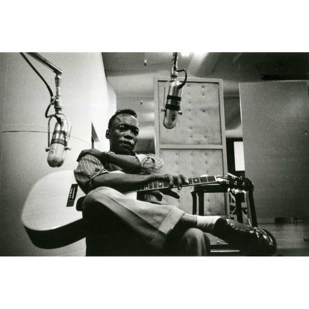 Album cover art for "Mama, You Got a Daughter" by John Lee Hooker